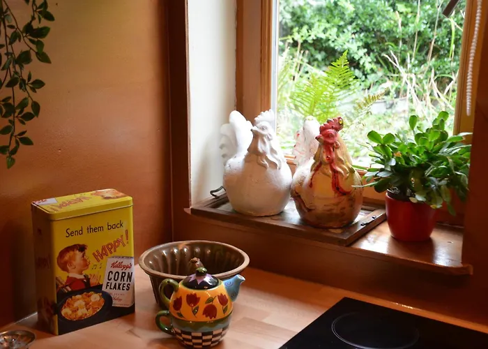 Tatil Evi Rotes Kreativ-ferienhaus *